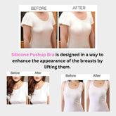 WOMEN SILICONE PUSH UP | INVISIBLE BRA TAPE | LIFT UP | STRAPLESS BRA